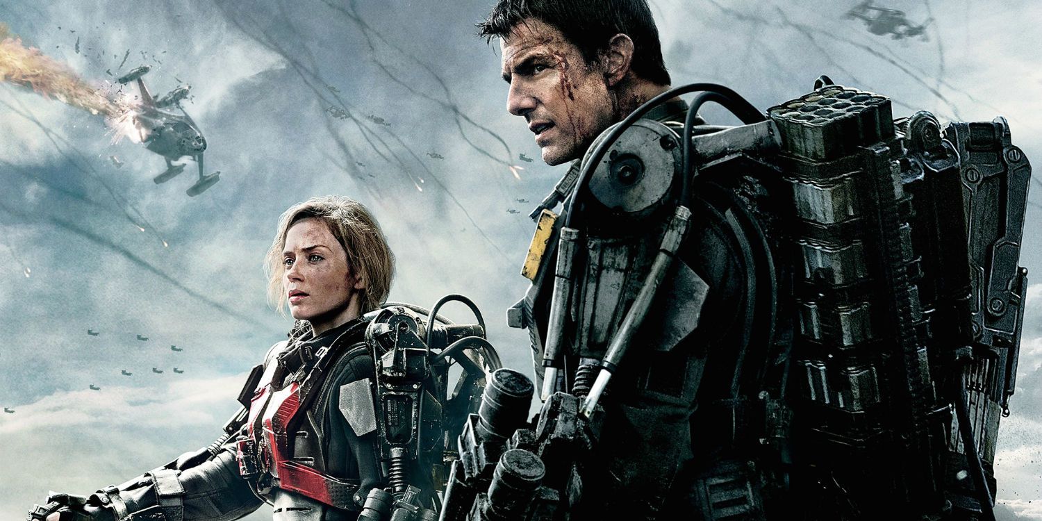 An image of Emily Blunt and Tom Cruise in Edge of Tomorrow