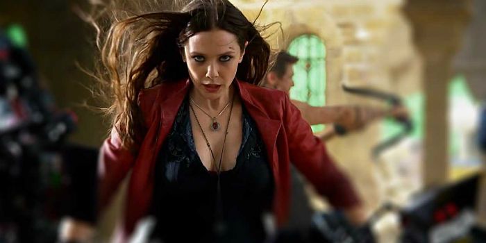 Elizabeth Olsen as Scarlet Witch in 'The Avengers: Age of Ultron'