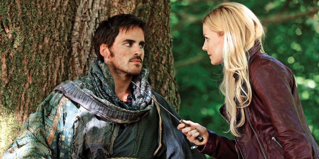 Hook and Emma in Once Upon a Time 