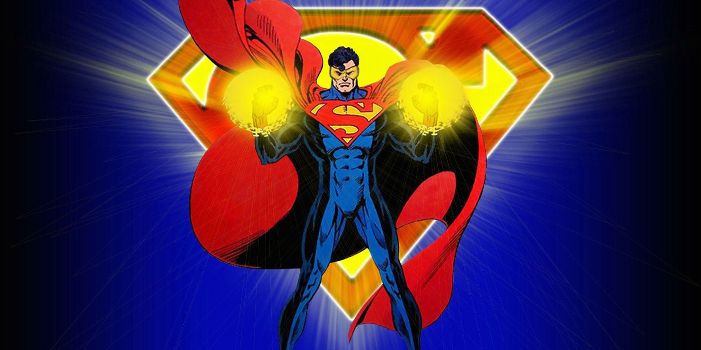 Eradicator Superman as he appears in DC Comics