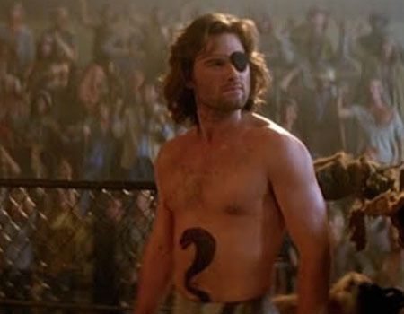 Snake Plissken's tattoo from Escape from New York