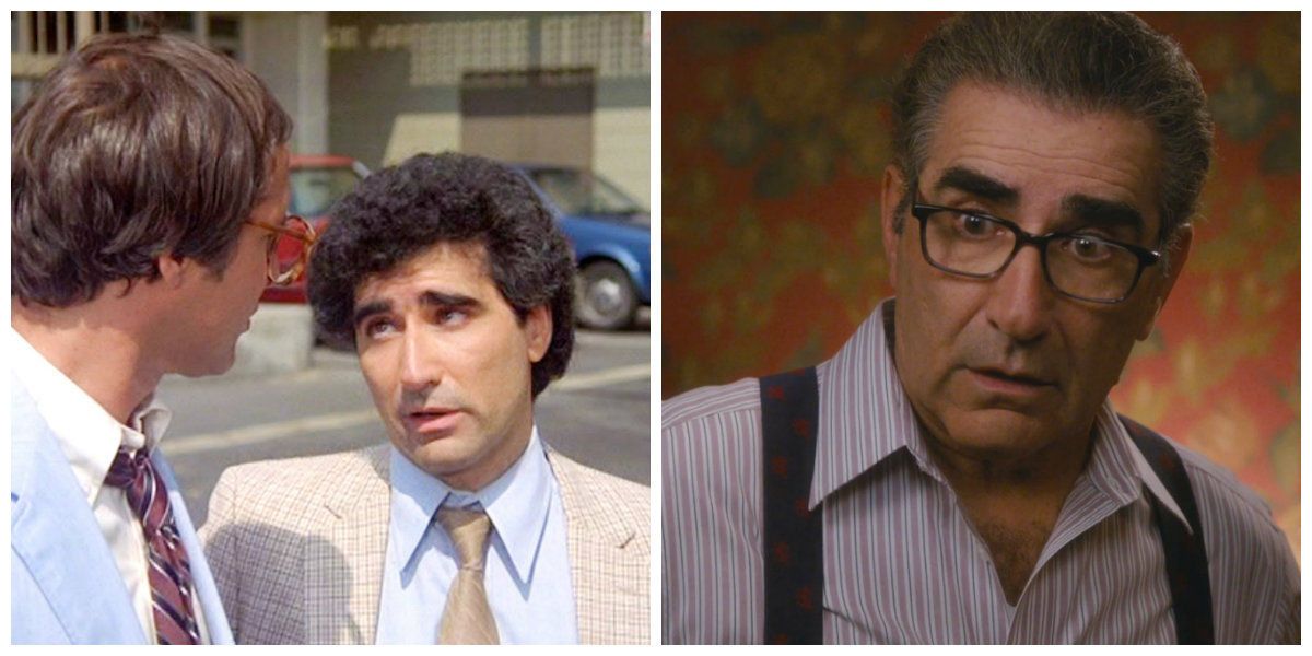 Eugene Levy then and now