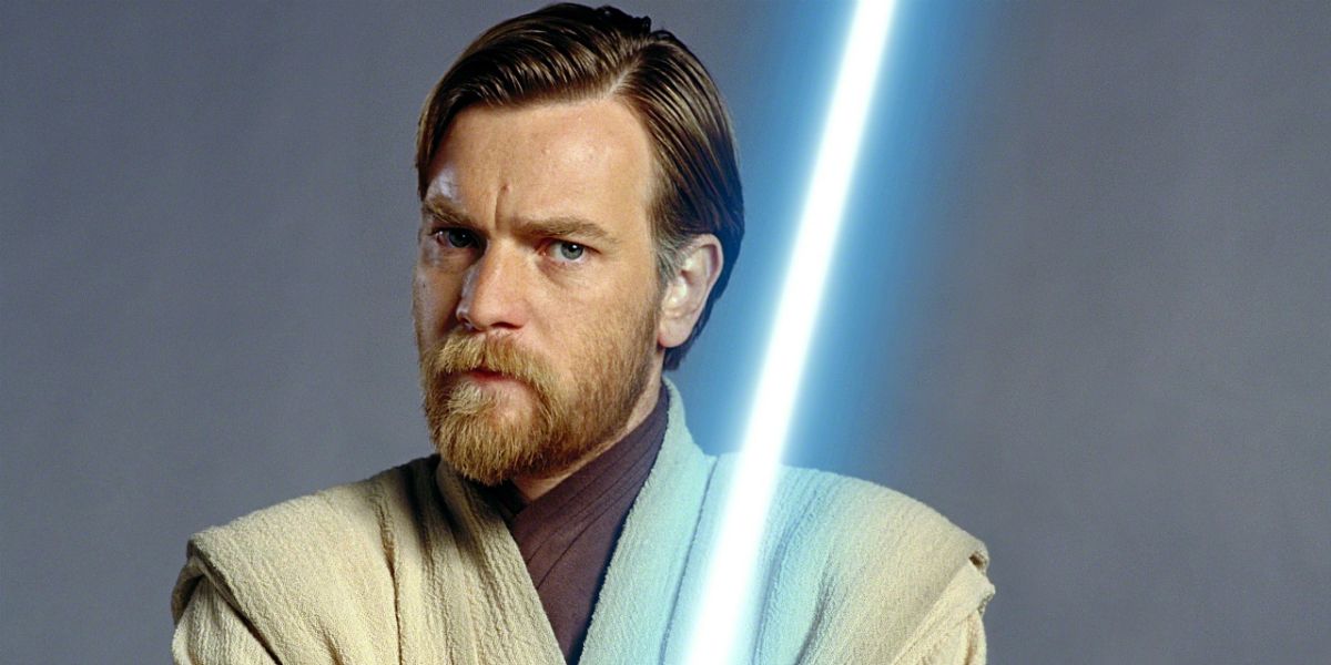 Ewam McGregor as Obi-Wan Kenobi in Star Wars
