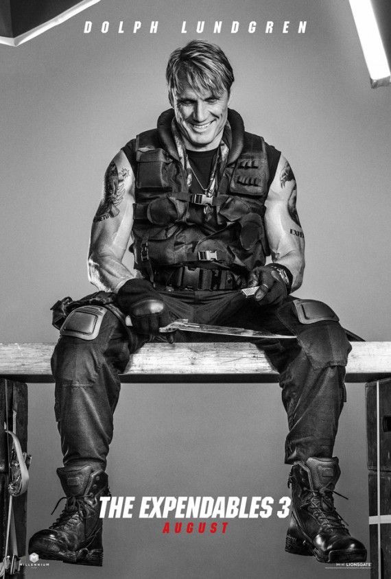 The Expendables 3 Poster - Dolph Lundgren