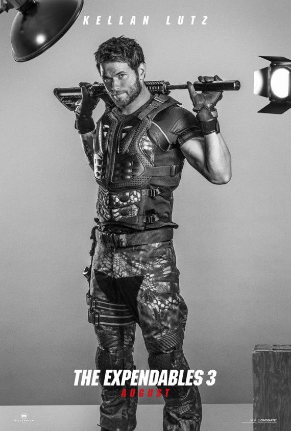 The Expendables 3 Poster - Kellan Lutz