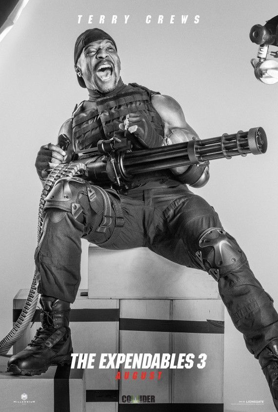 The Expendables 3 Poster - Terry Crews