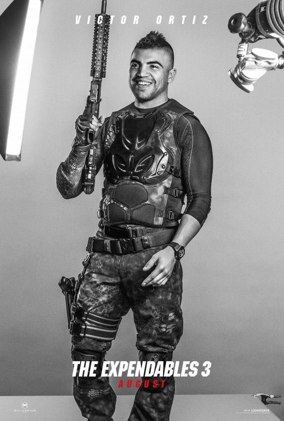 The Expendables 3 Poster - Victor Ortiz