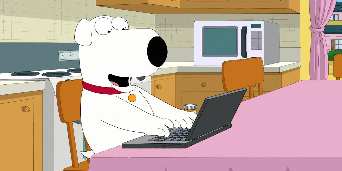 Brian in Family Guy