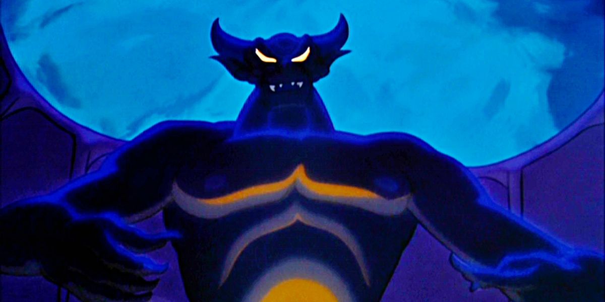 Chernabog being evil on Bald Mountain from Fantasia