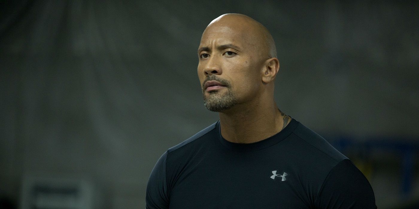 Dwayne Johnson as Hobbs in Fast and Furious 6