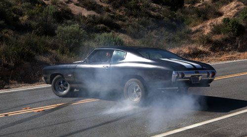 A classic Chevy Chevelle SS from 'Faster'