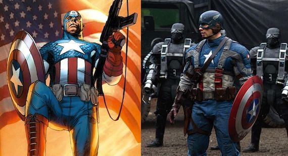 Captain America's Final Costume