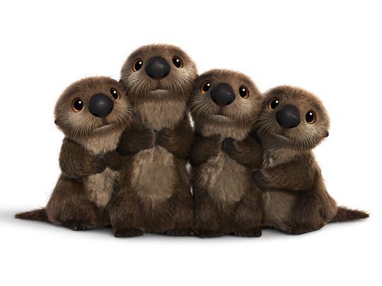 Finding Dory - Sea Otters