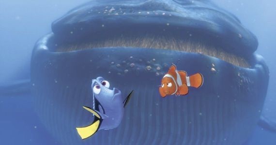 Dory and Marlin in Finding Nemo