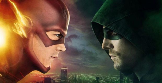 Flash vs. Arrow crossover trailer