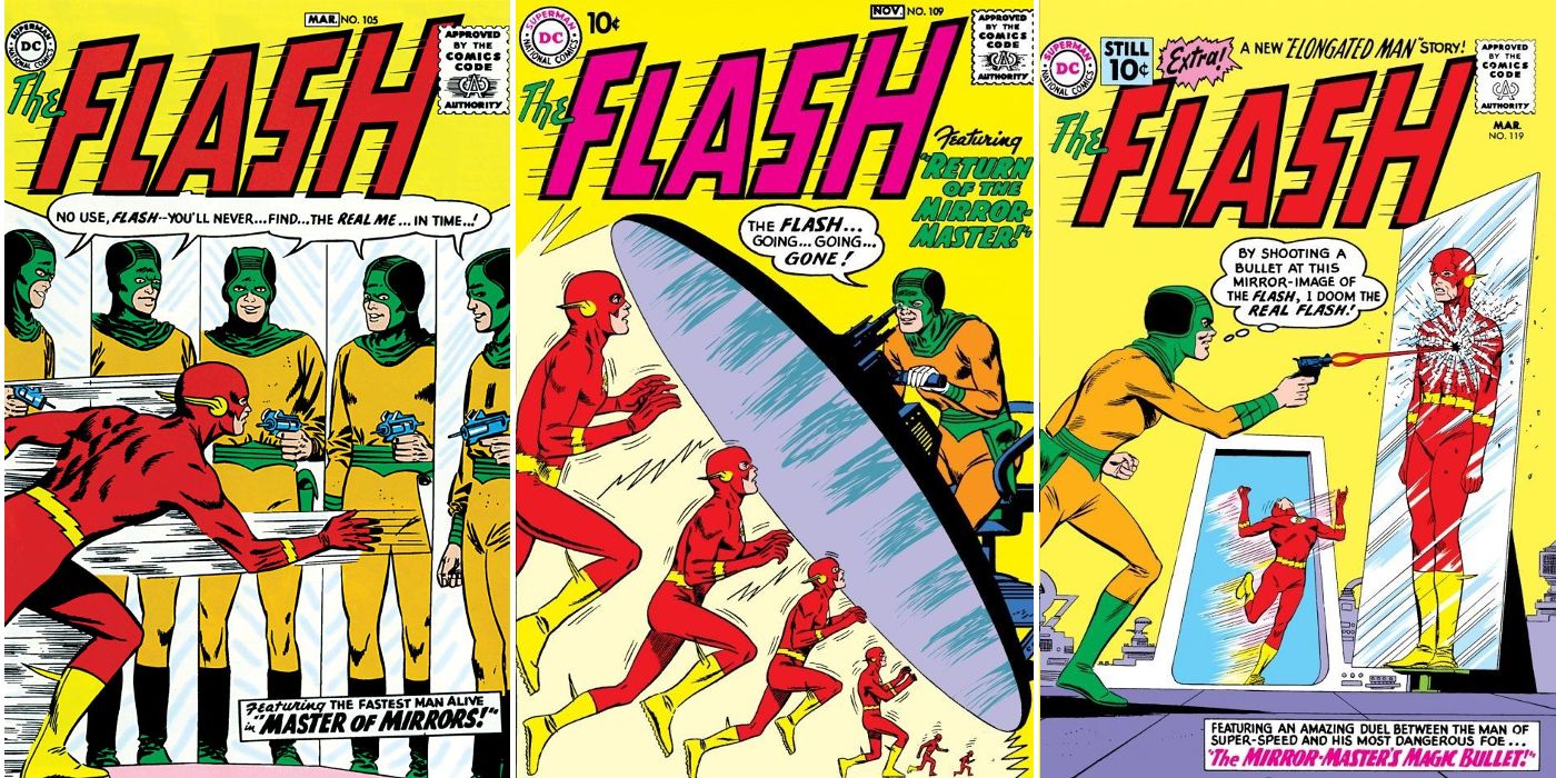 Flash's First Three Battles With Mirror Master