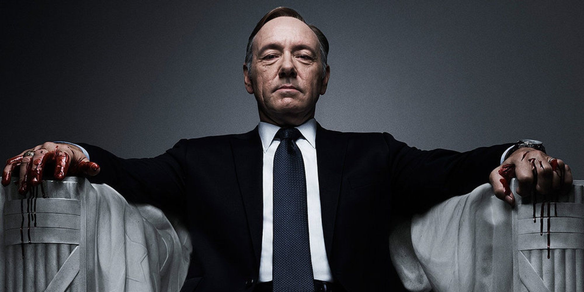 Kevin Spacey as Frank Underwood in House of Cards