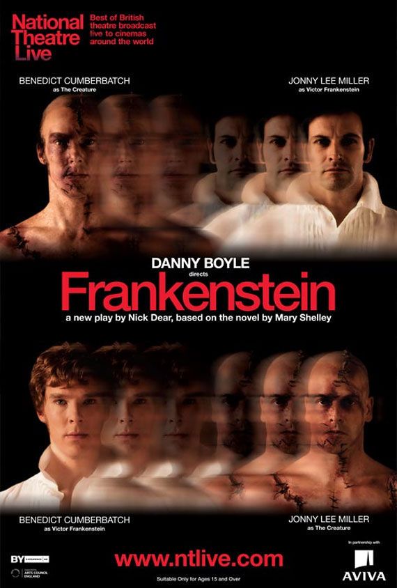 Frankenstein a theater production by Danny Boyle poster