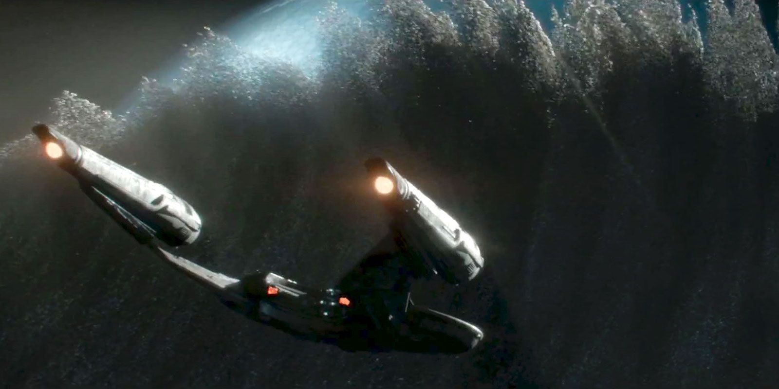 Star Trek Beyond USS Franklin Faces Swarm