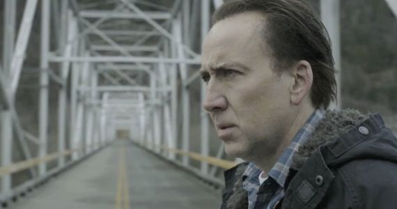 Nicolas Cage in the trailer for Frozen Ground