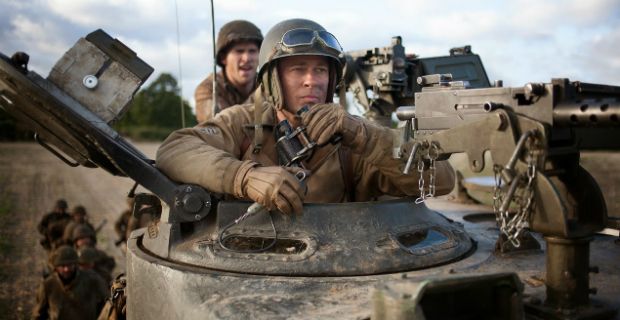 ‘Fury’ Featurette: Brad Pitt Commands a Tank in WWII