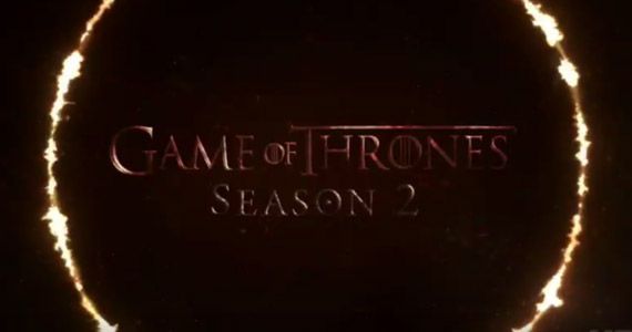 HBO debuts Game Of Thrones Season 2 teaser trailer
