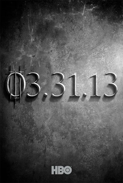 Game of Thrones Season 3 Premiere Poster