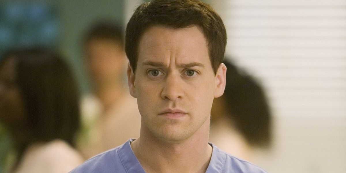 George O'Malley acts surprised about Derek's romp in Grey's Anatomy