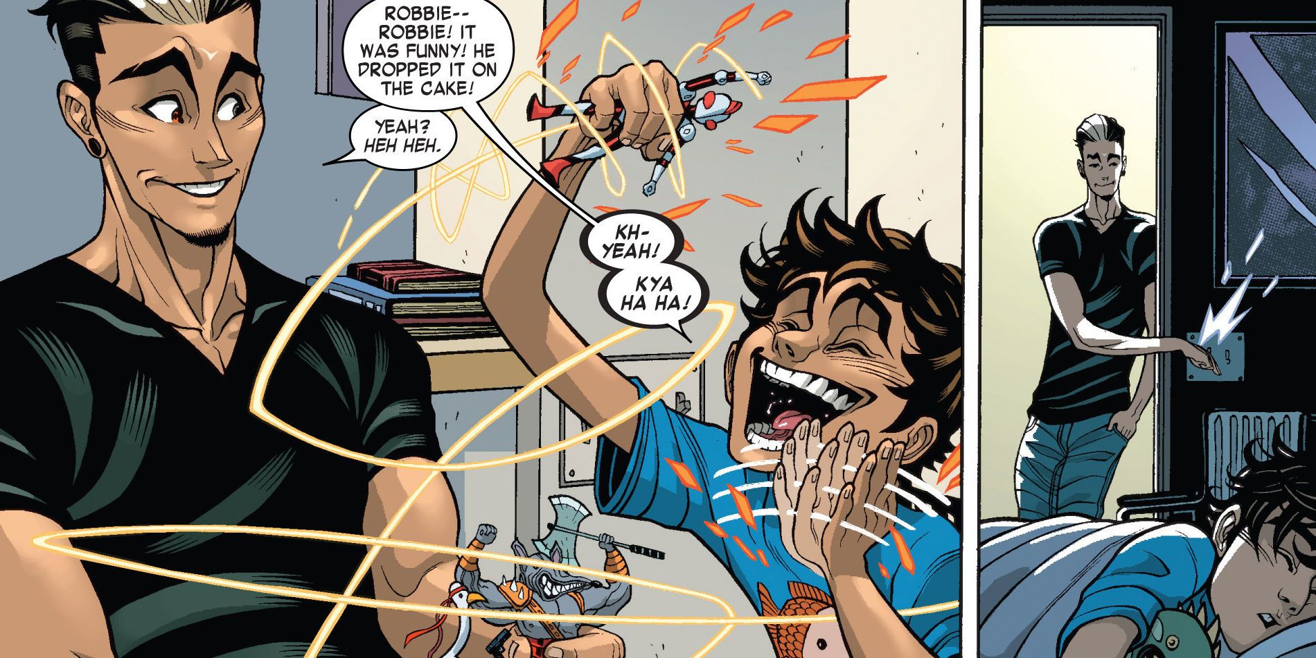 Robbie Reyes and his younger brother Gabe