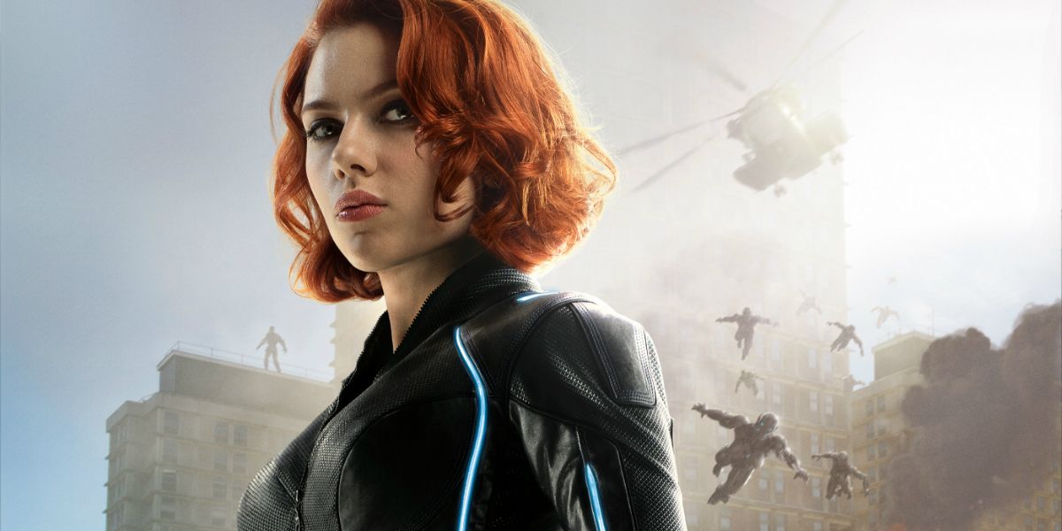 Scarlett Johansson as Black Widow from Avengers: Age of Ultron