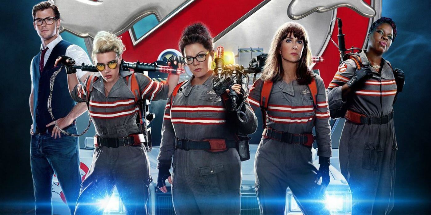 Ghostbusters reboot cast and poster