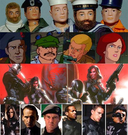 G.I. Joe throughout the years