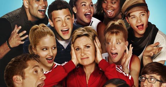The cast of Fox's Glee.