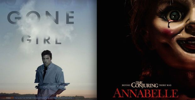 Gone Girl vs. Annabelle box office opening