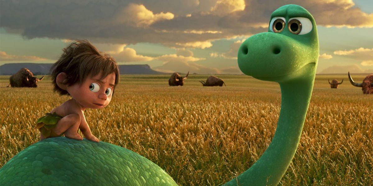 Disney/Pixar's The Good Dinosaur - Spot (Jack Bright) and Arlo (Raymond Ochoa)