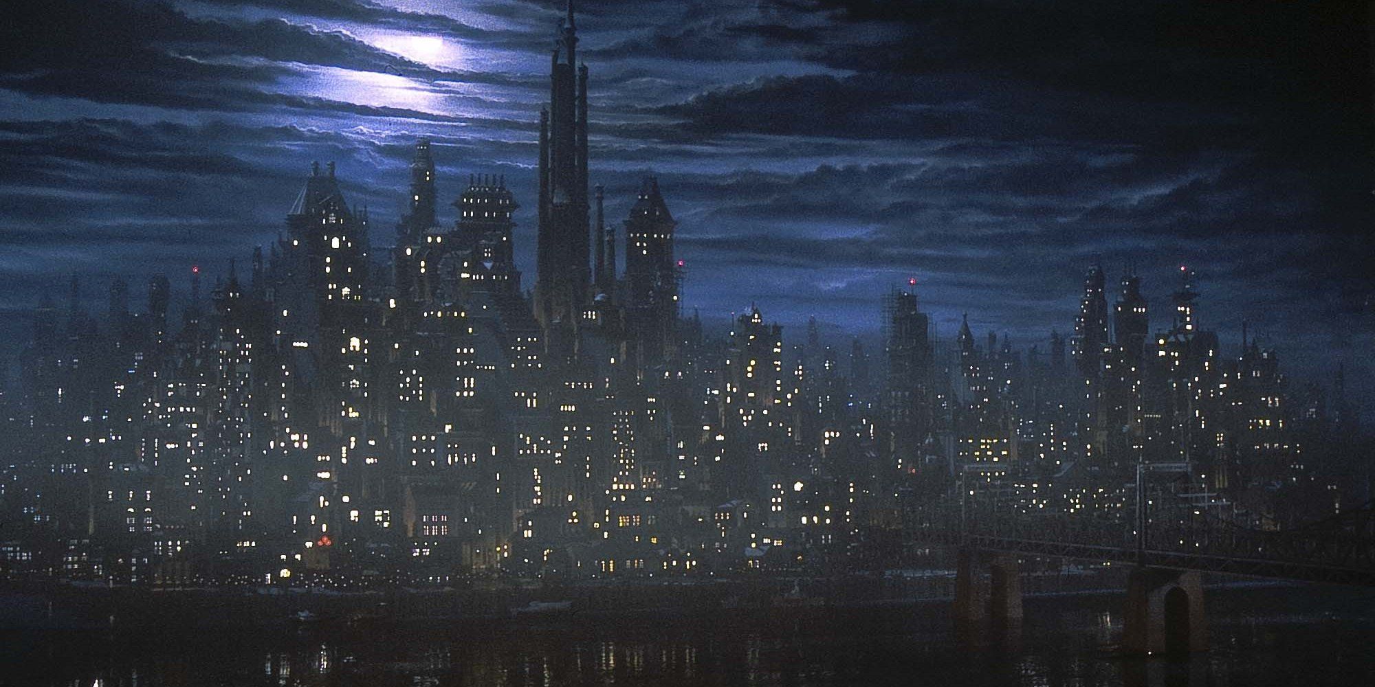 Gotham Batman 1989 Tim Burton Anton Furst