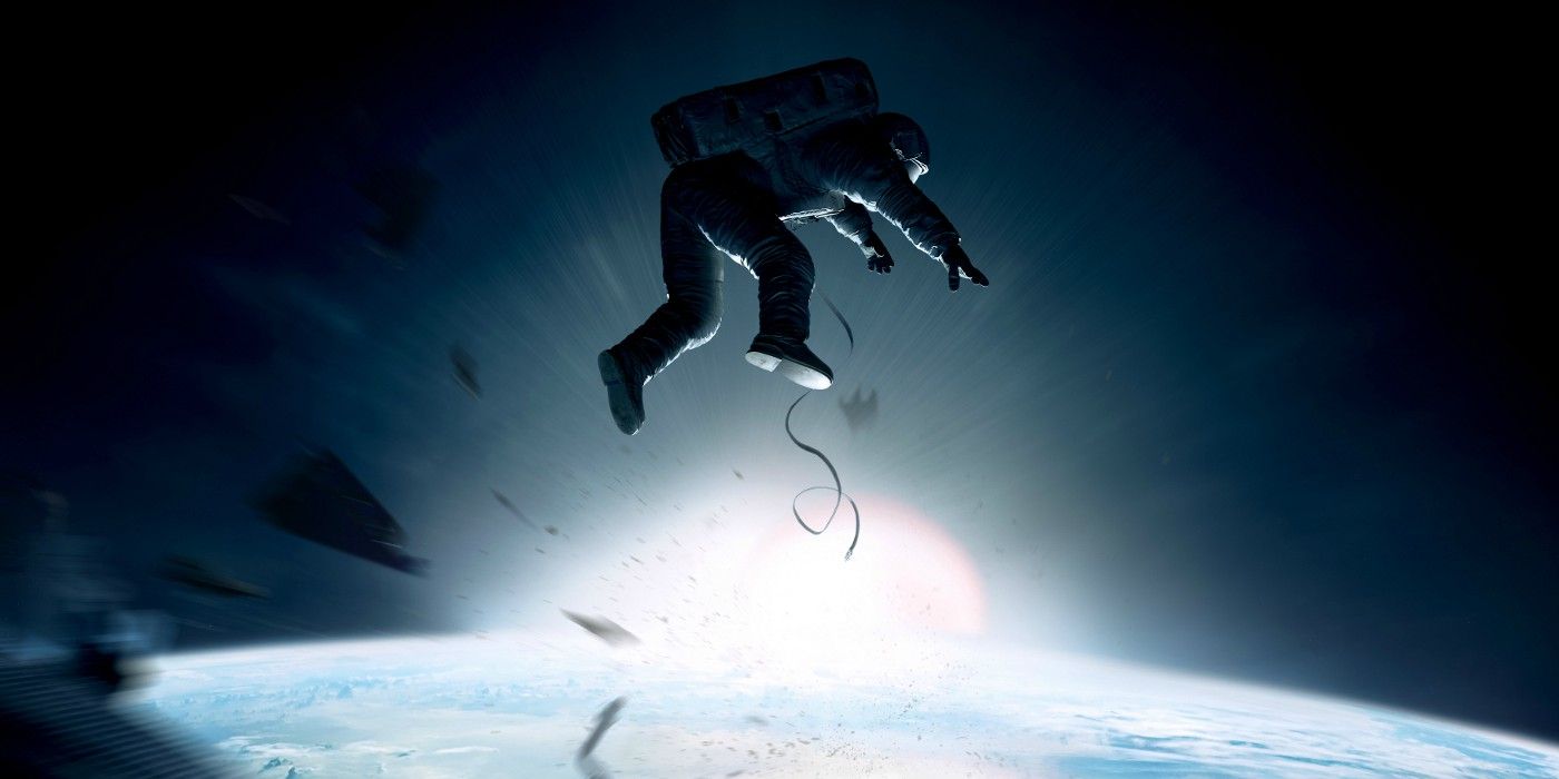 Ryan in space in Gravity