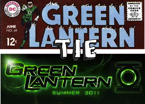 Green Lantern: The Comic Books VS. The Movie (Tie)