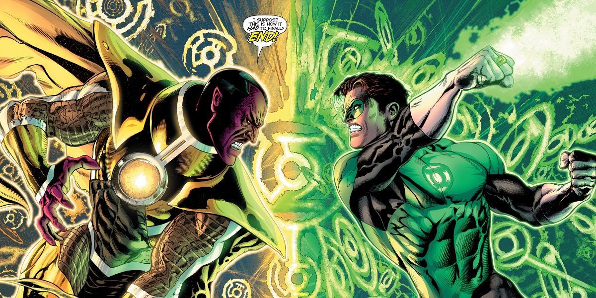 Sinestro vs. Green Lantern Hal Jordon - Best Superhero Rivalries