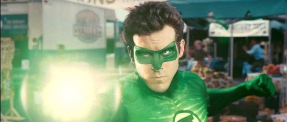 Hal Jordan powers up the Green Lantern ring