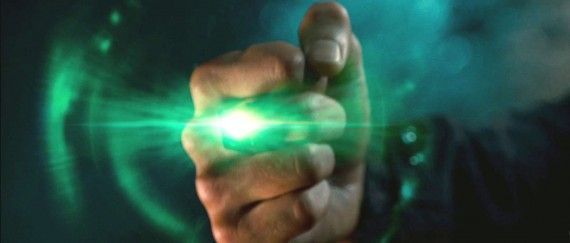A up-close look at Hal Jordan's Green Lantern ring