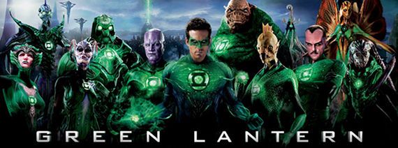 The Green Lantern Corps movie version