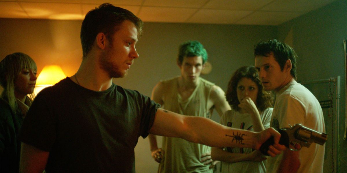 The main characters scared in Green Room