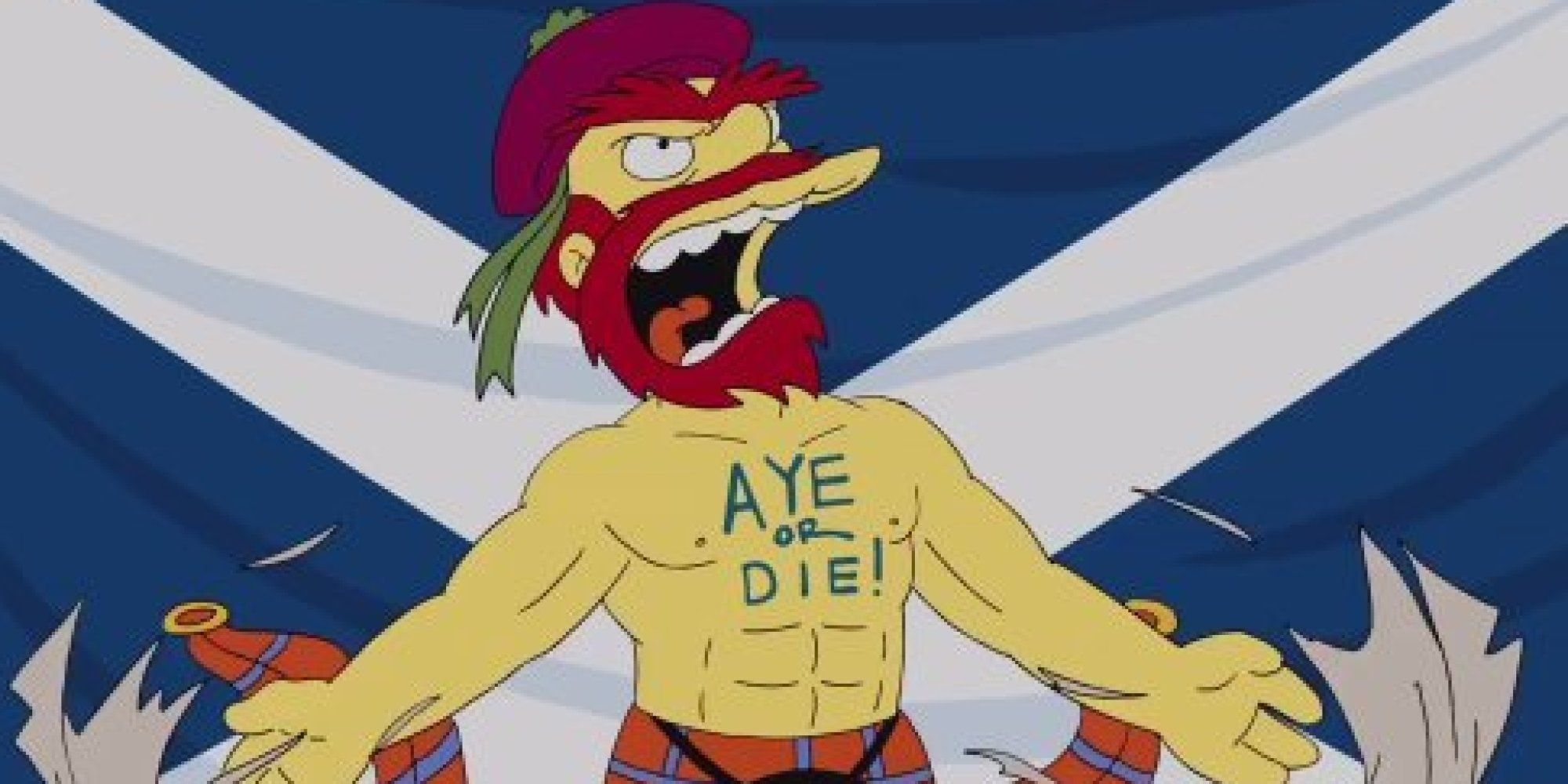 Groundskeeper Willie - Reasons Simpsons Better Than Family Guy