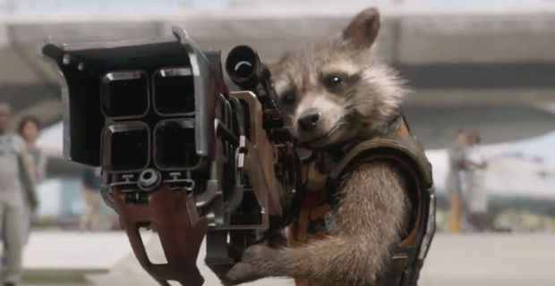Guardians of the Galaxy trailer with Rocket Raccoon