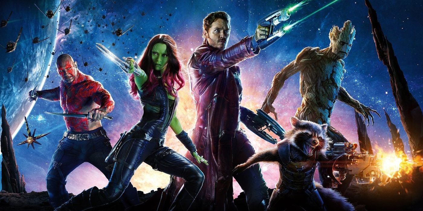 Guardians of the Galaxy Promo Poster Full Team