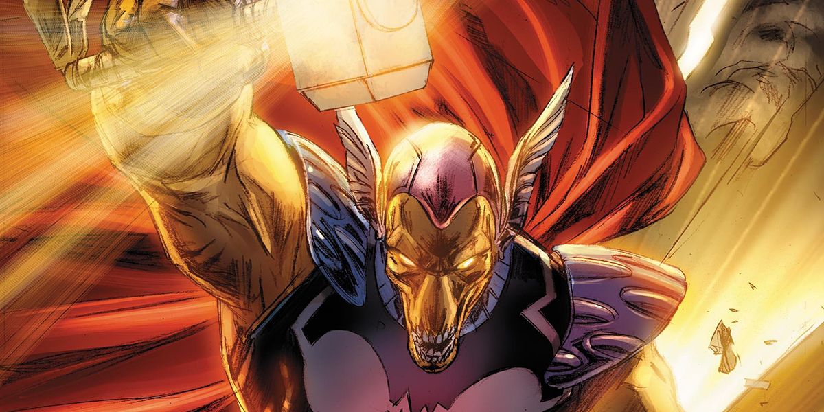 Beta Ray Bill with Thor's Hammer