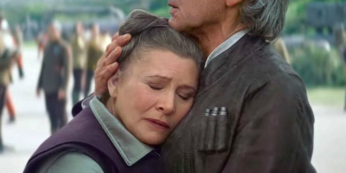 Han and Leia - 10 Biggest The Force Awakens Mysteries