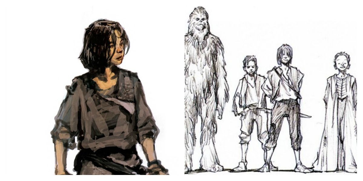 Han Solo concept art - Are the Star Wars Anthology Films a Lost Opportunity?