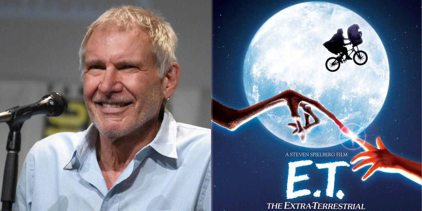 Harrison Ford in E.T.